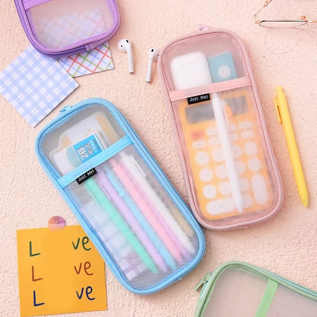 Candy Color Soft Texture  - Pouch