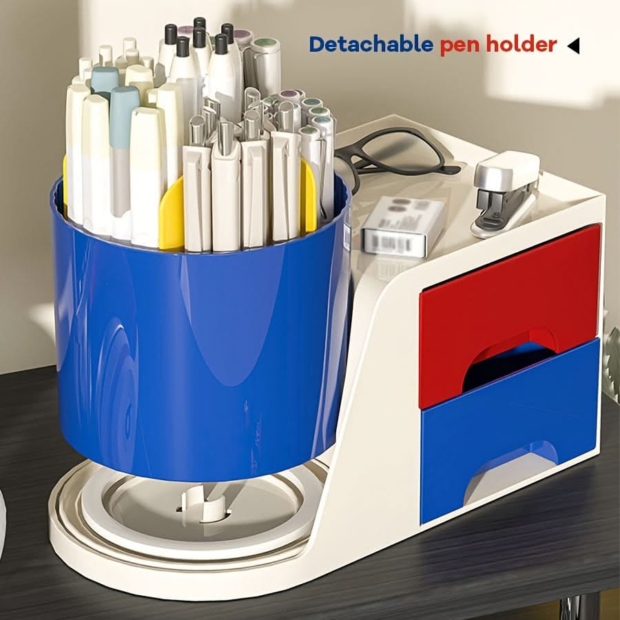 360 Rotate Multifunctional - Stationery Organizer &amp; Desk Organizer