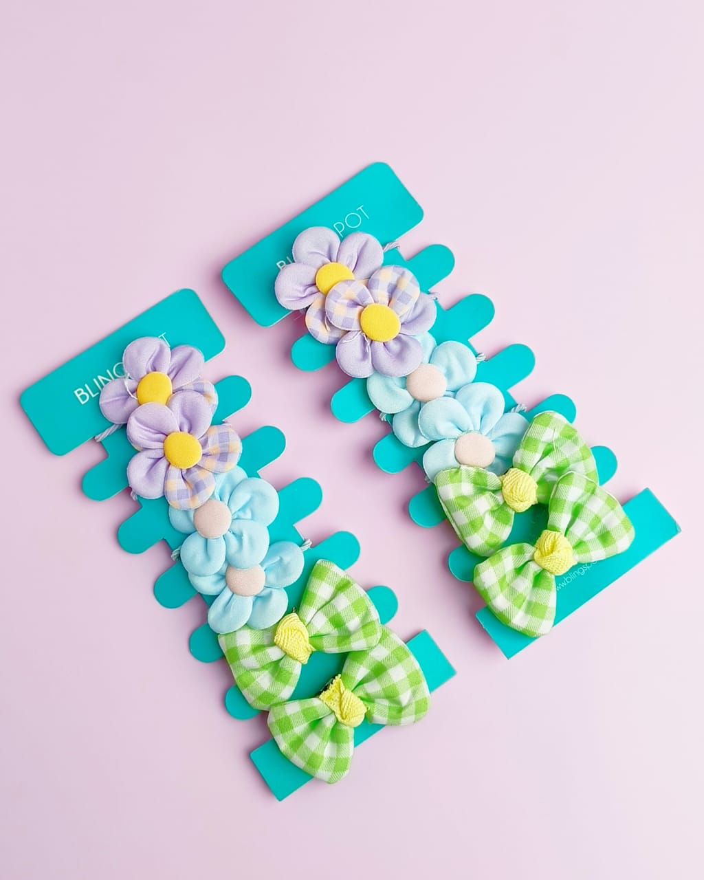 Bow&#39;n Flowers - Hair Ties Style 1