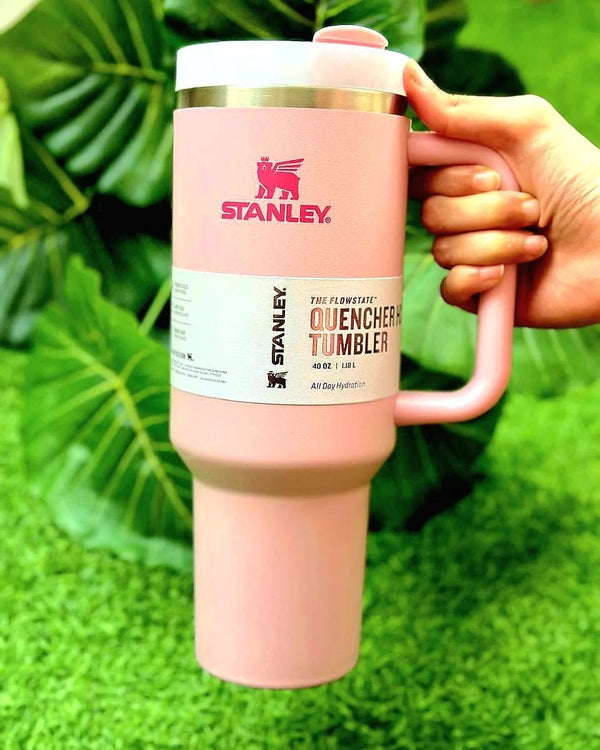 Pink Tumbler Cup Quencher H2.0 - Water Bottle / Sipper Cup
