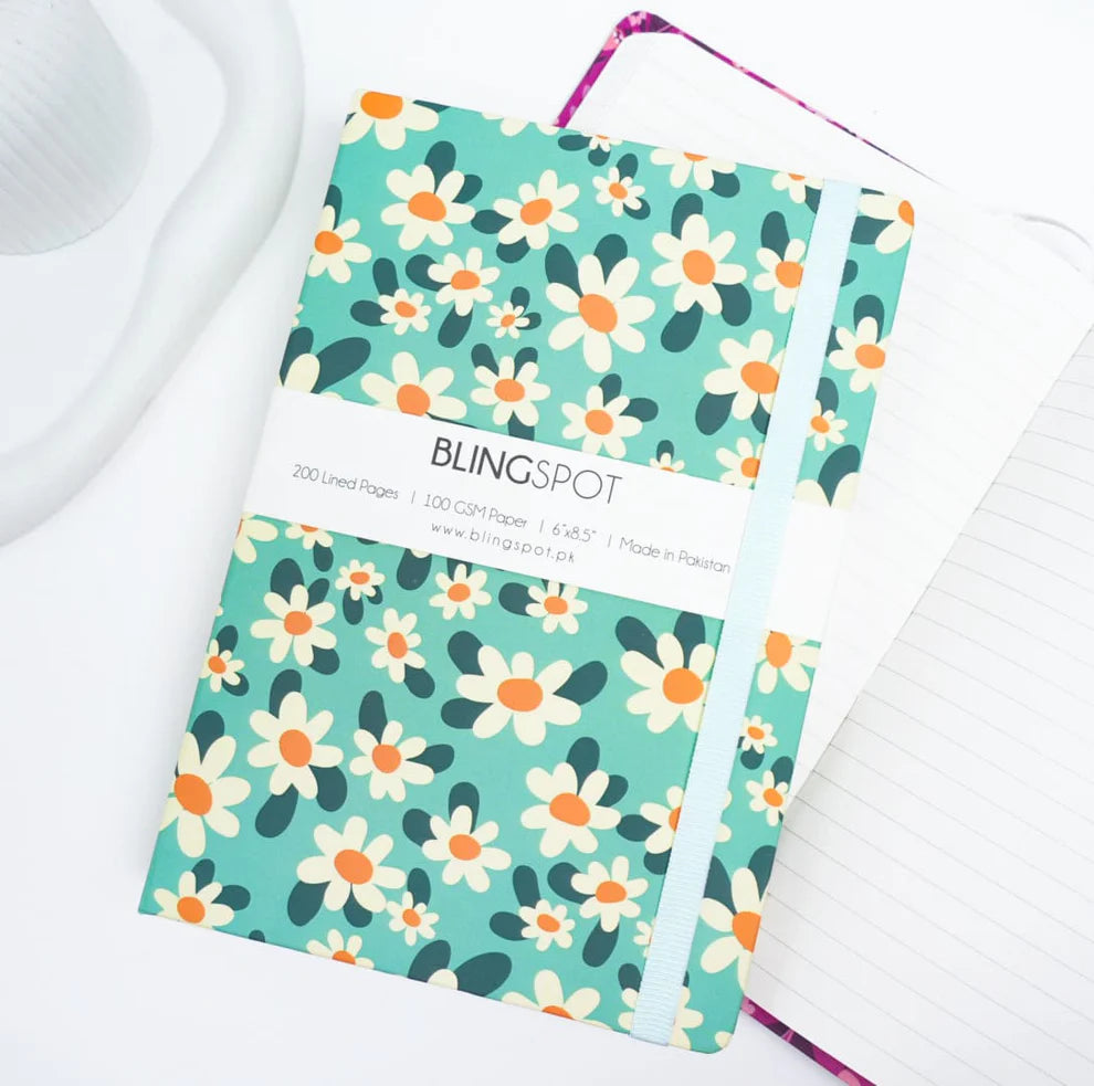 Daisy Land - Dotted &amp; Lined Journal
