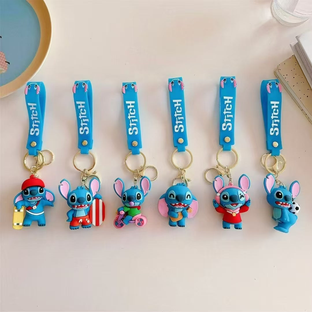 Happy Stitch Gold - Key Ring