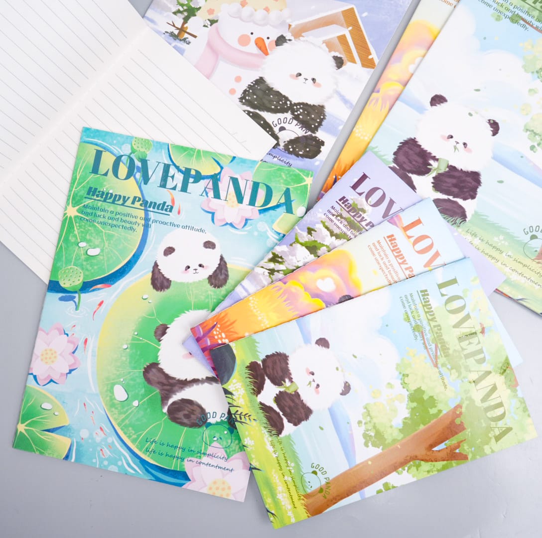 Love Panda  - Notebook / Journal