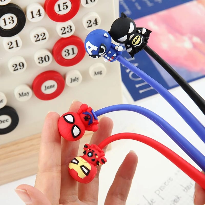 Super Heroes Dancing - Gel Pen