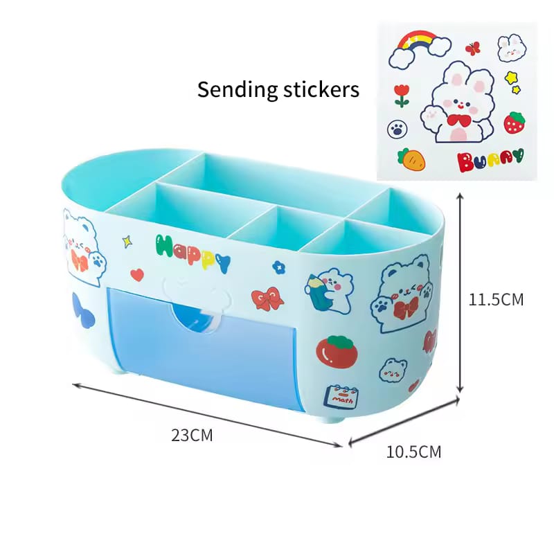 Multi Functional Soft Colors - Stationery Organizer