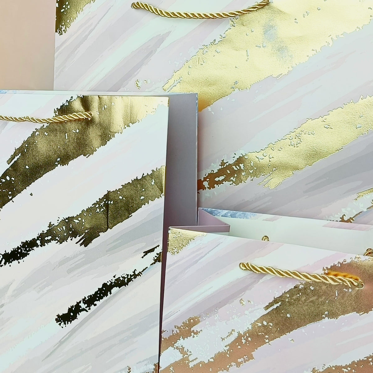Watercolor Foiled Series - Gift Bag Style 4