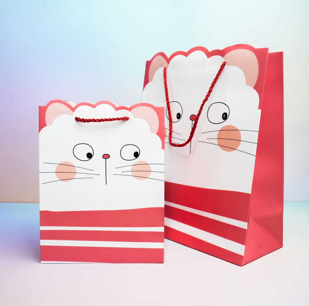 Funky Animal Series - Cat Gift Bag