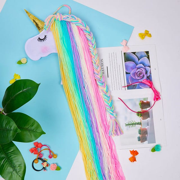 Magical Unicorn - Hair Accessories Organizer / Dream Catcher - Style 3