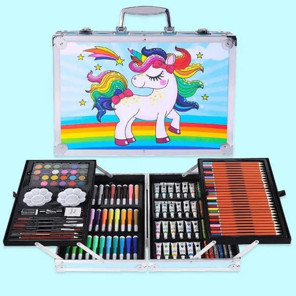 Unicorn Briefcase Painting Set Of 145 ( Large ) - Style 2