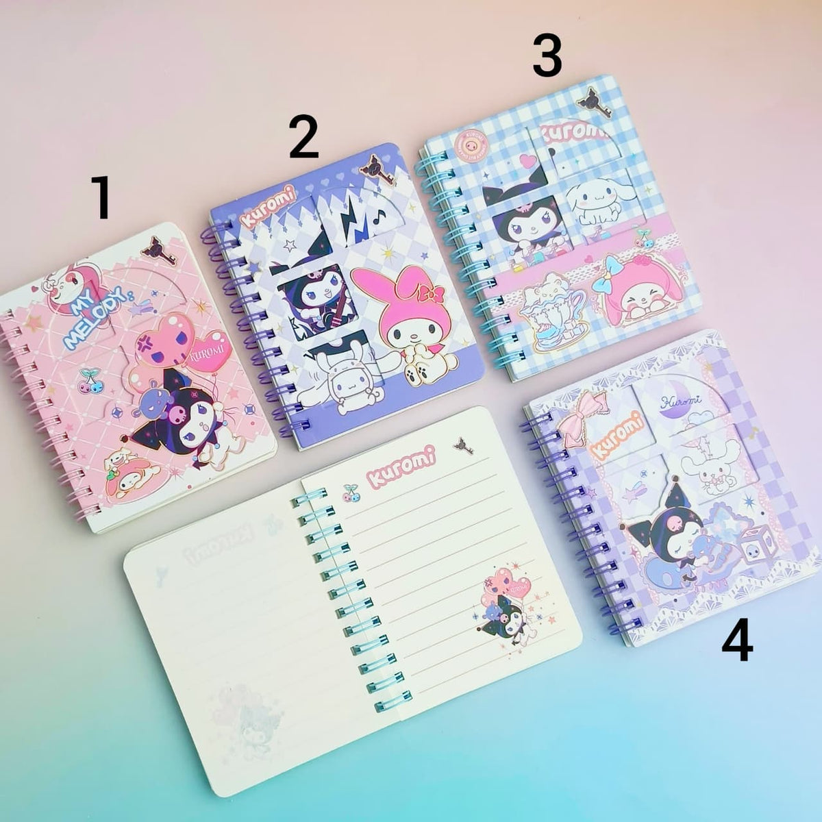 Sanrio Characters Family Window Diary  - Notebook / Journal