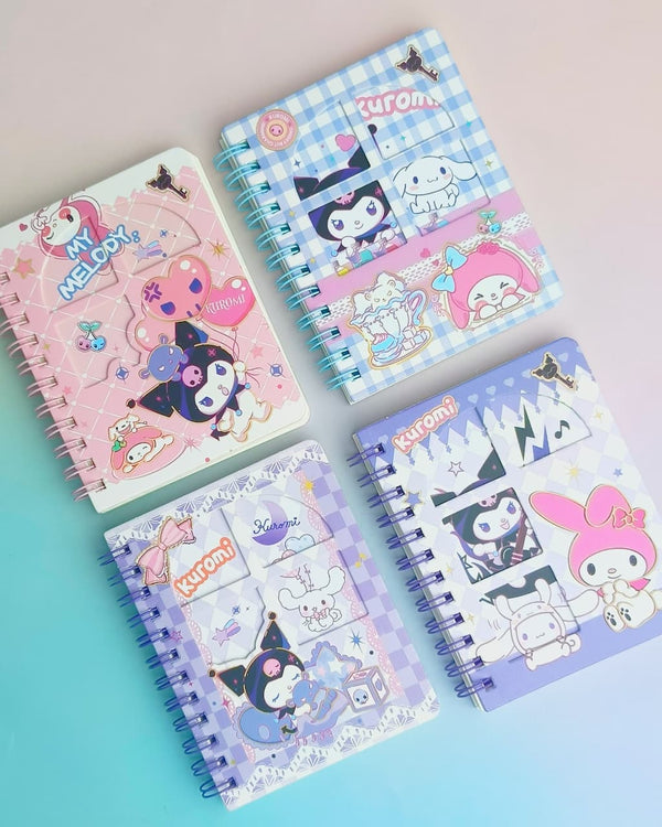 Sanrio Characters Family Window Diary  - Notebook / Journal