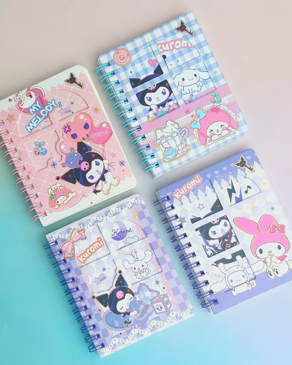 Sanrio Characters Family Window Diary  - Notebook / Journal