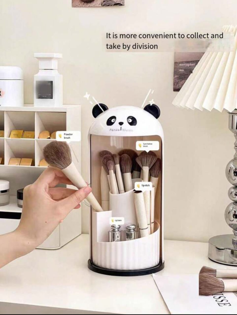 Panda - Fashion Accessories &amp; Makeup Brushes Holder