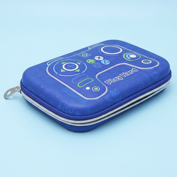 Play Station Navy Blue -  Large Compacity - Pouch