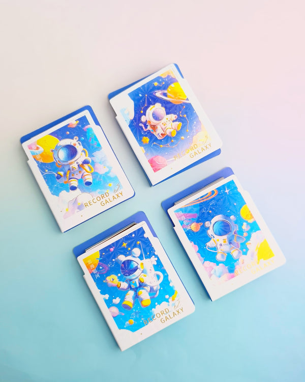 Record Galaxy Astronaut  - Clipboard Notepad Set