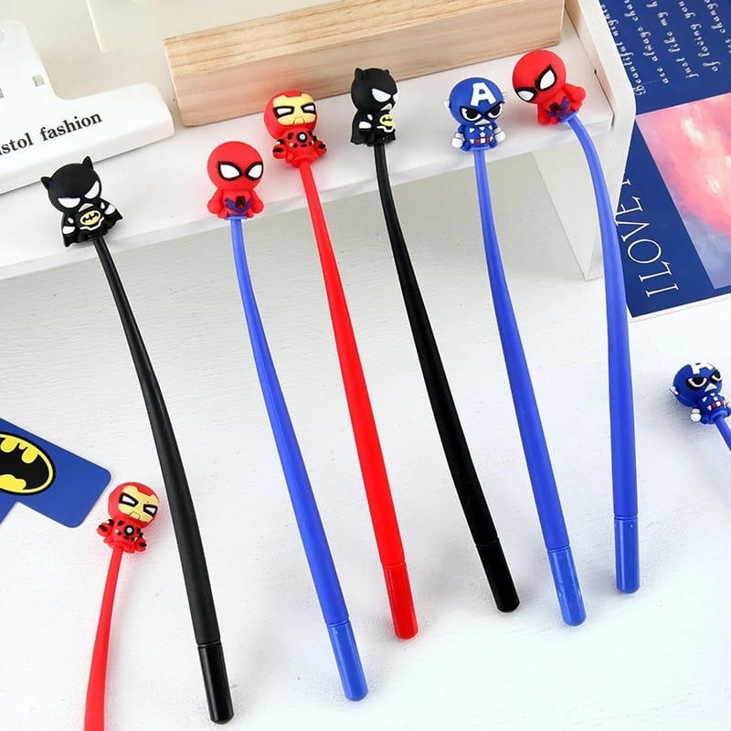 Super Heroes Dancing - Gel Pen