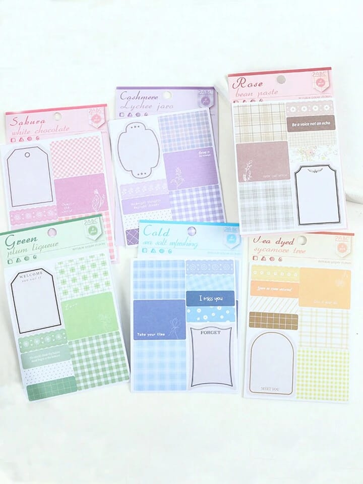 Midnight Thought Series - Stickers Set Of 4 Sheets