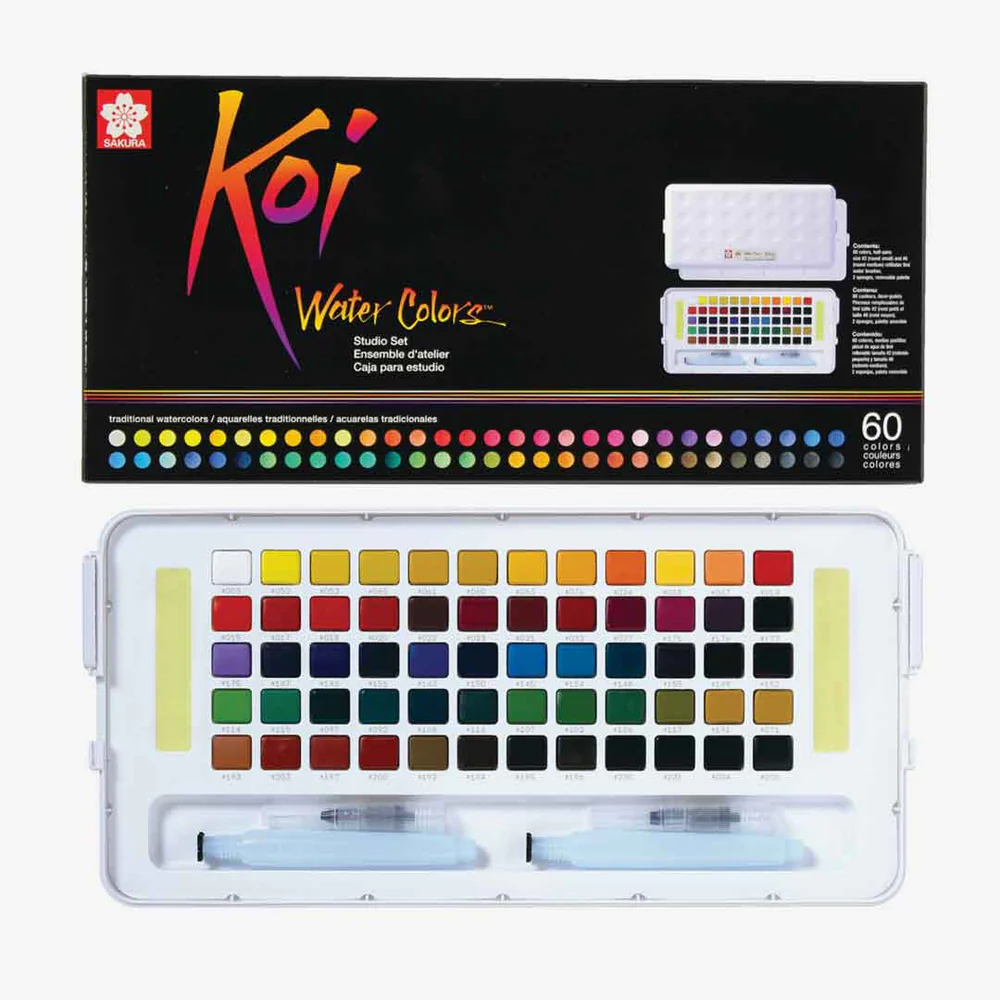 Sakura Koi Artist Watercolor Set Of 60