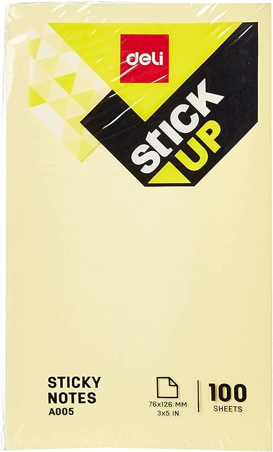 Deli Sticky Note 76x126mm