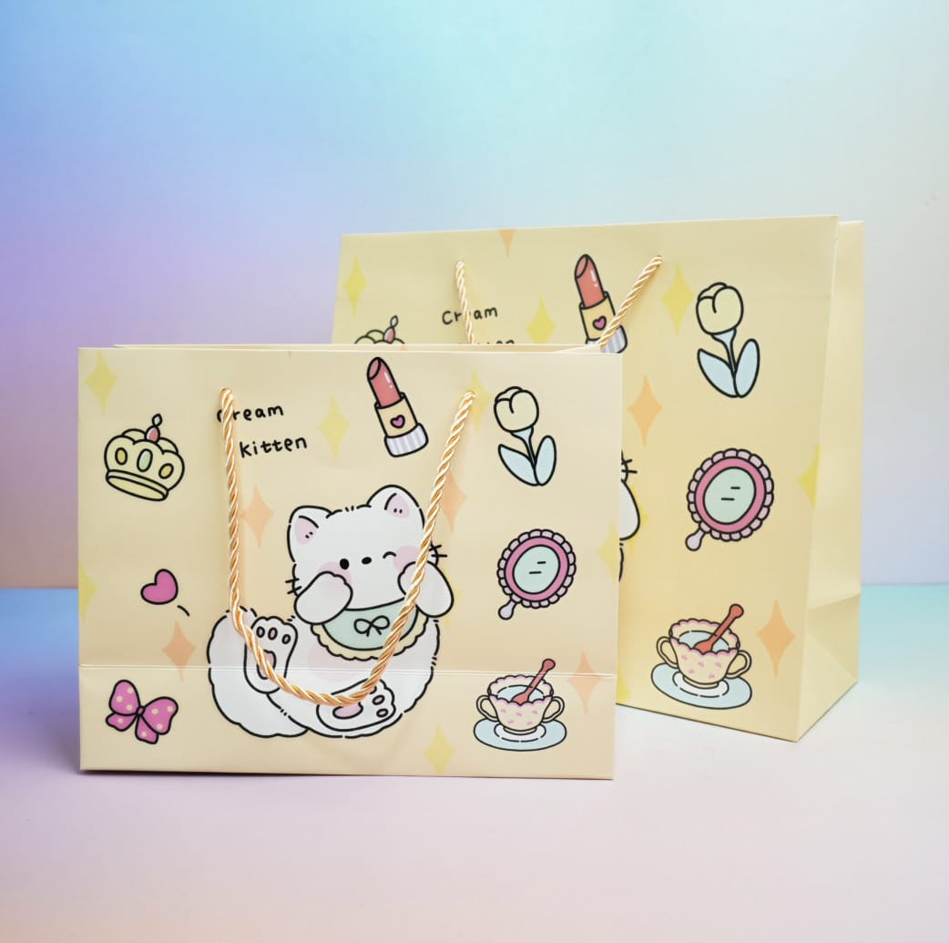 Dream Kitten Pale Yellow - Gift Bag