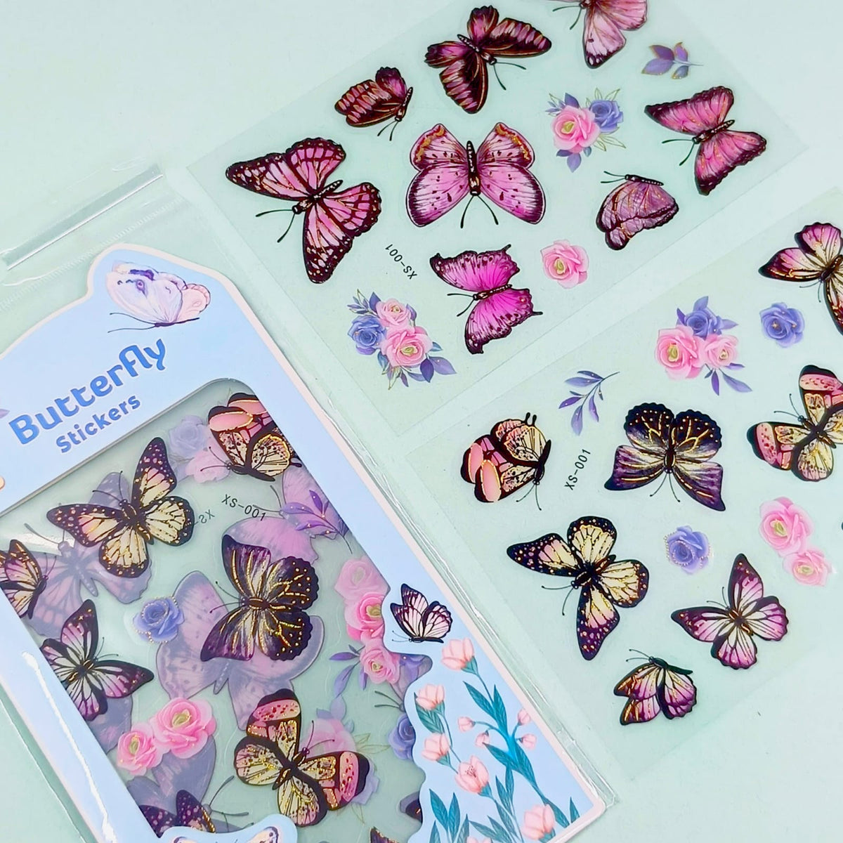 Butterfly - Sticker Set of 2 Sheets