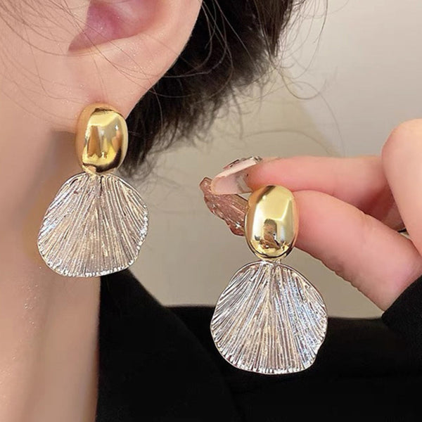 Glam Gold & Silver  - Earring