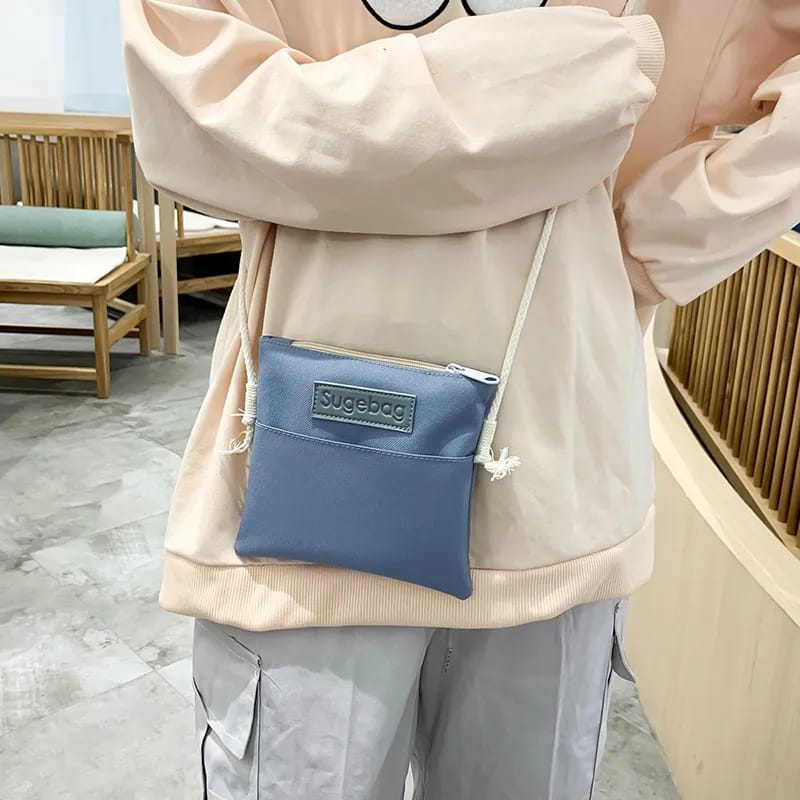 Blue Shoulder  - Pouch