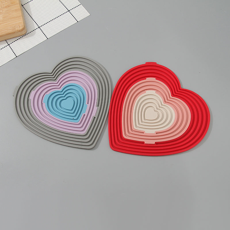 Heart Shape - Heat-Resistant Pot Mat