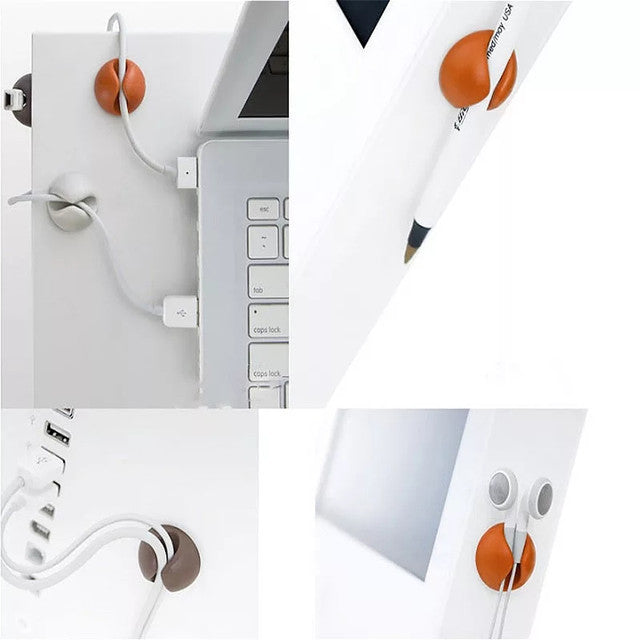 Candy Color Grip Desk Cable Holder