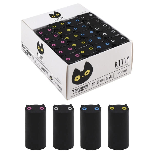 Black Kitty Long - Eraser