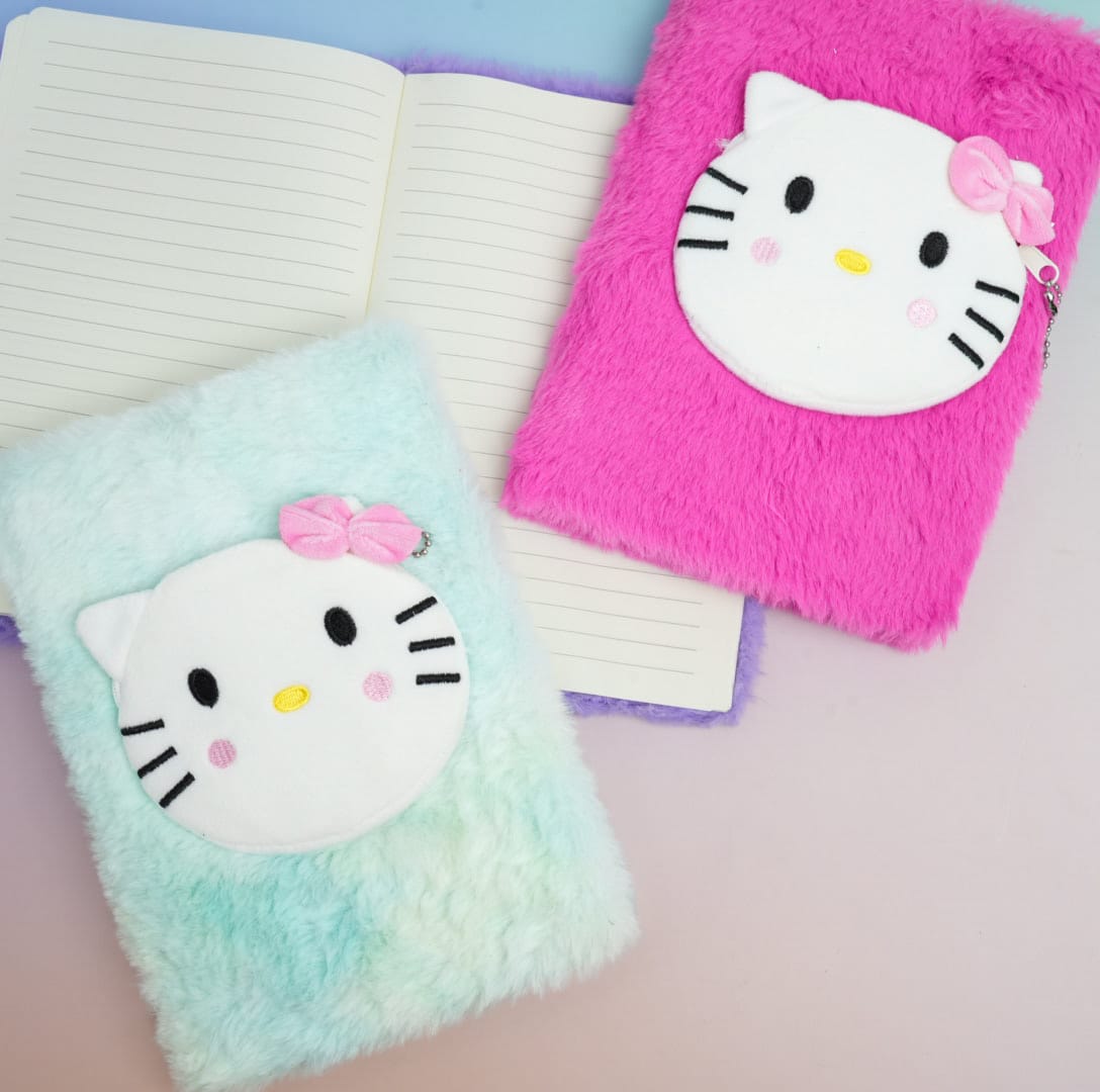 Hello kitty - Fluffy Journal