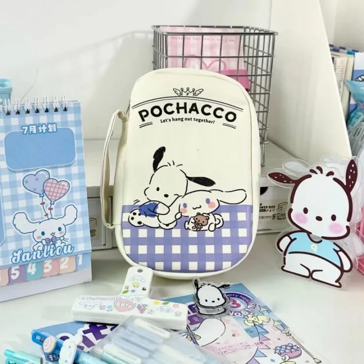 Pochacco Large Capacity - Multifunctional Pouch
