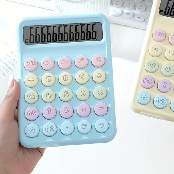 Rainbow Color Keys Blue - Calculator – The Blingspot Studio