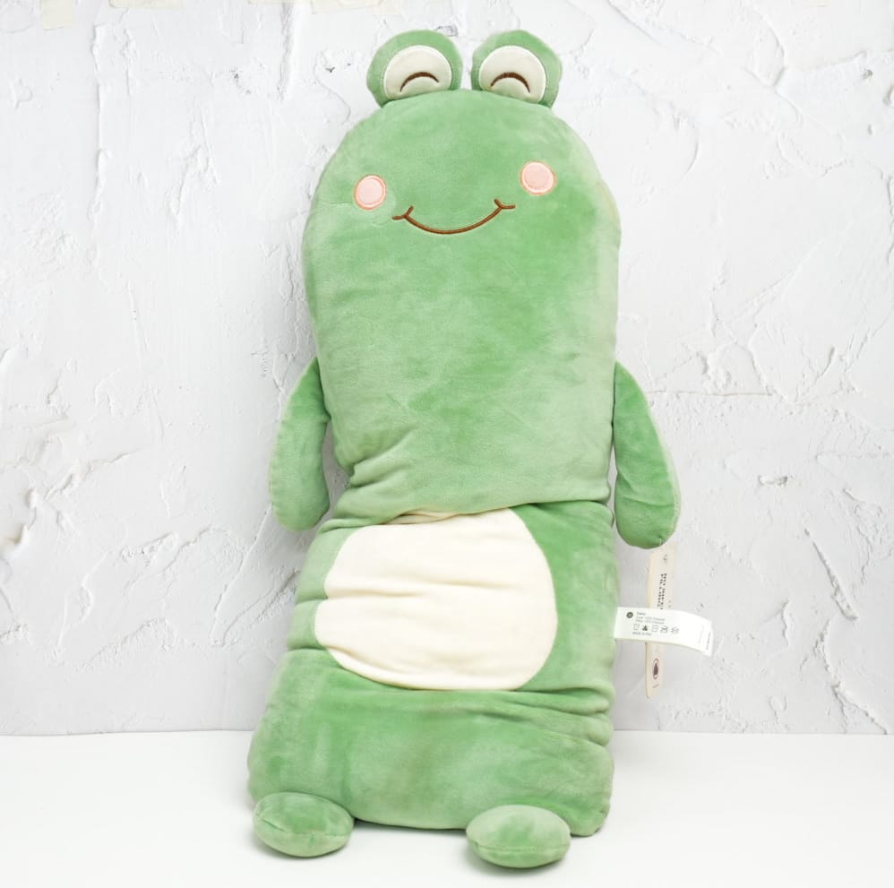 Happy Frog Large - Plushie Soft Toy – The Blingspot Studio