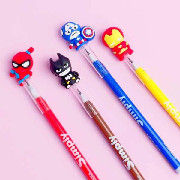Super Heroes - Kids Bullet Pencil