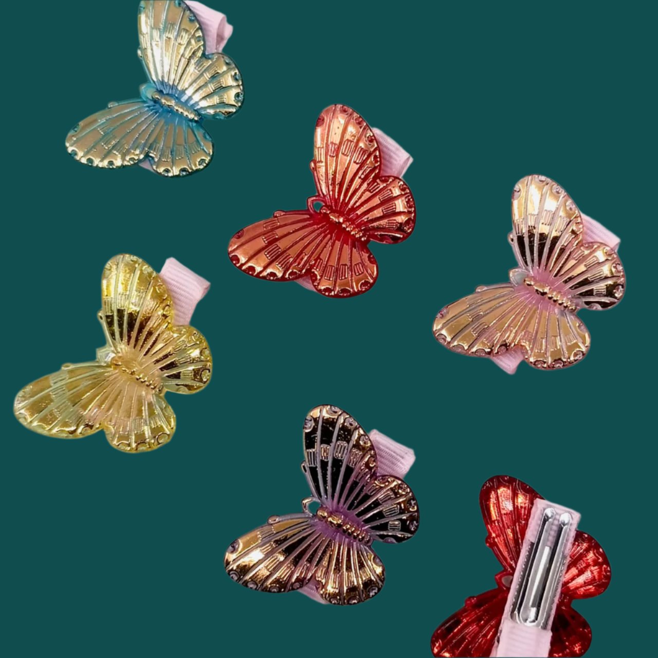 Shiny Butterfly - Hair Clip