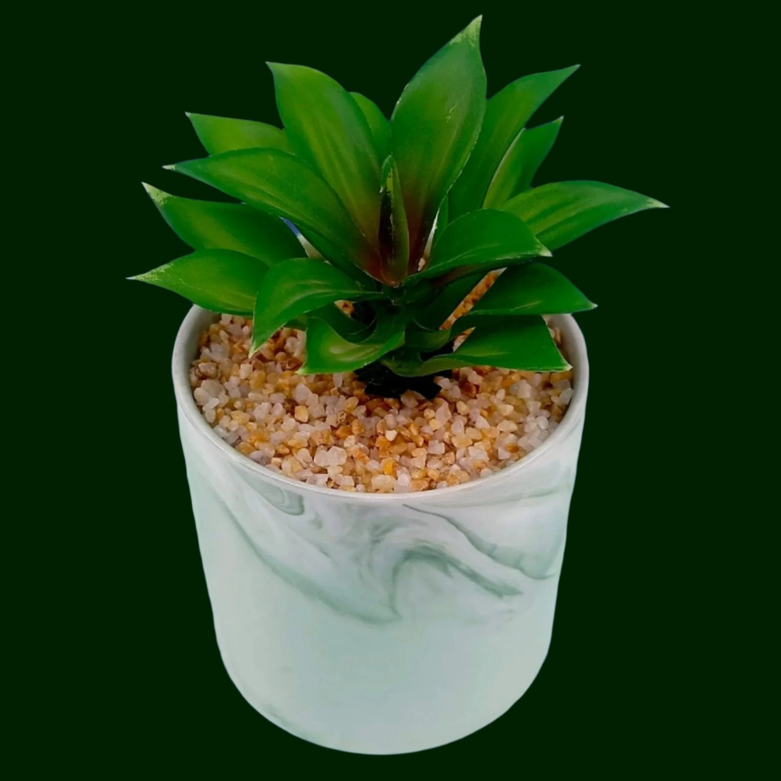 Marbled Green - Faux Plant Style 2