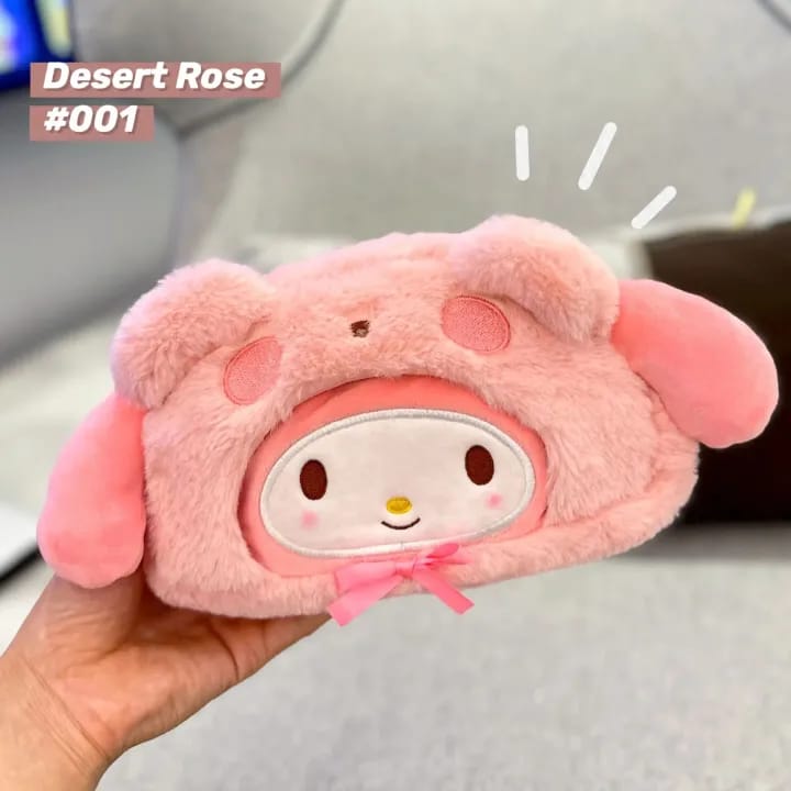 Sanrio Characters My Melody Fluffy - Large Pouch