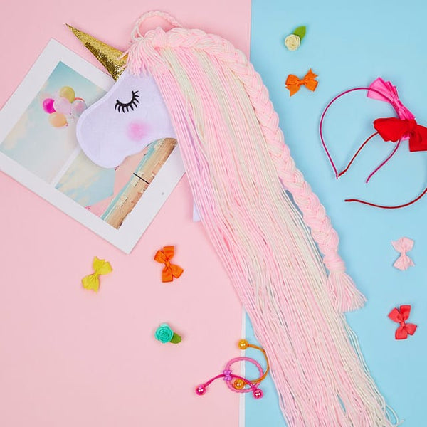 Magical Unicorn - Hair Accessories Organizer / Dream Catcher - Style 2