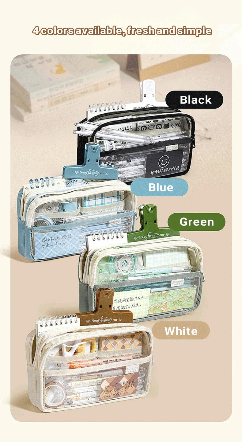 Basic Series Stationery Organizer Large - Pouch
