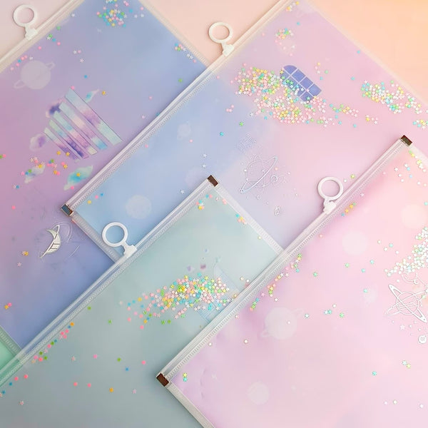 Space Dream  - Document Folder Large Pouch
