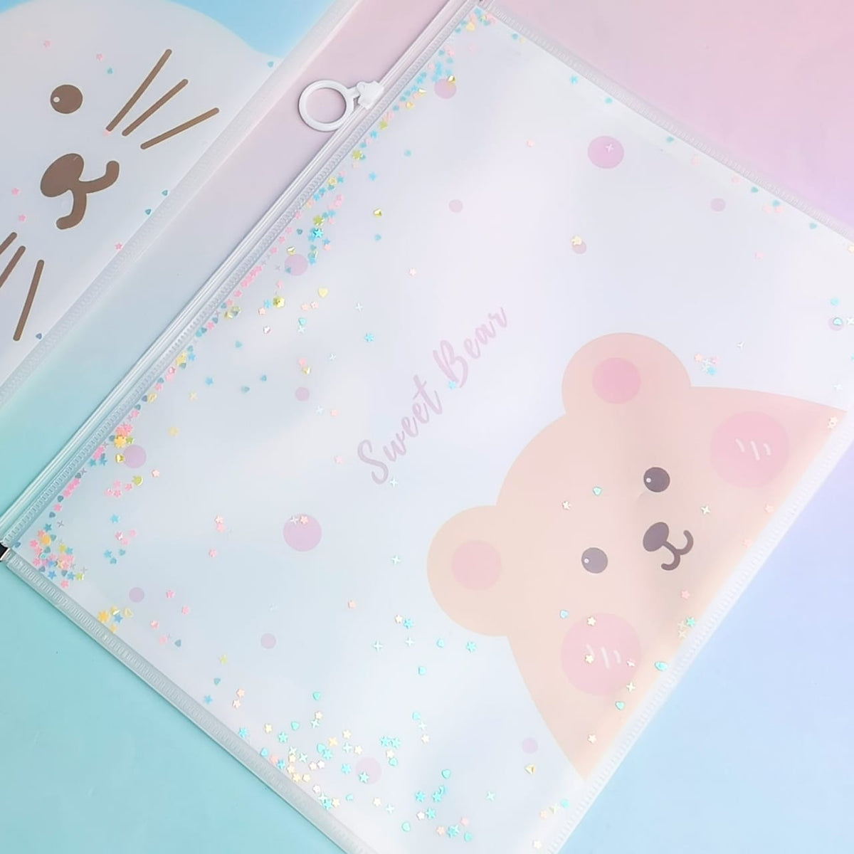 Cute Animal Document Folder - Large Pouch