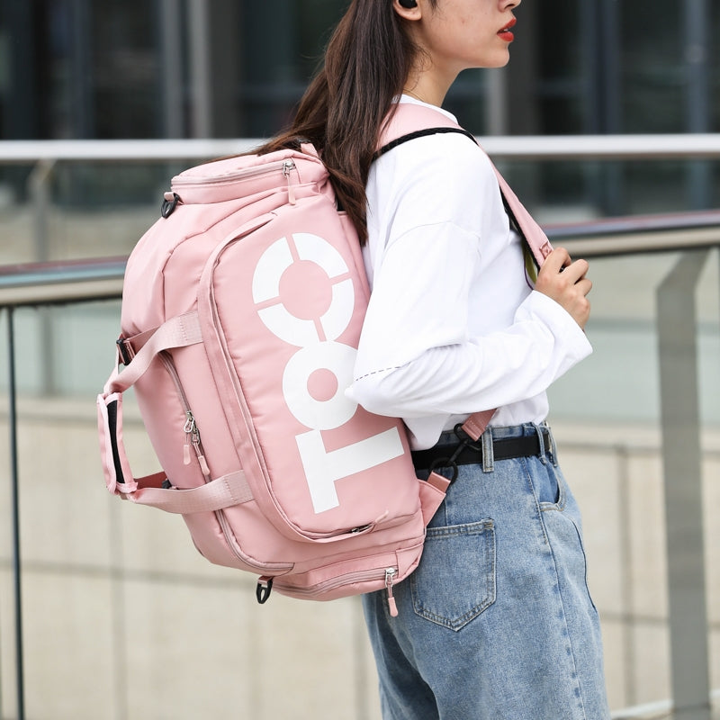 Frost Blue  - Multipurpose Traveler Luggage Bag / Backpack