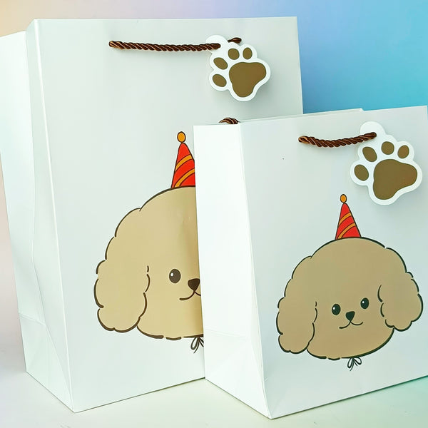 Cute Puppy Dog Paw - Gift Bag