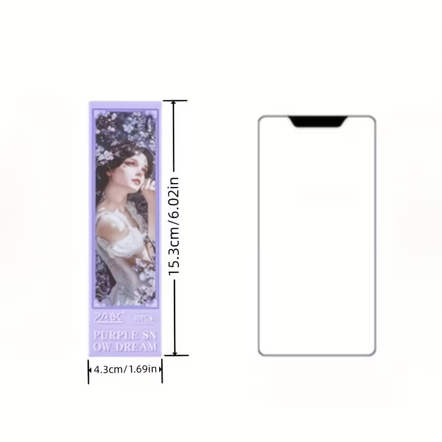 Spring Is Leisurely Floral Series - Bookmark Set Of 30