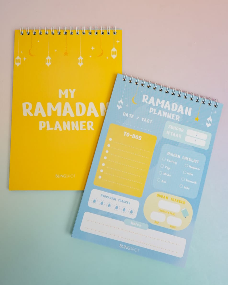 My Ramadan Planner - Yellow - 🎁 FREE PEN