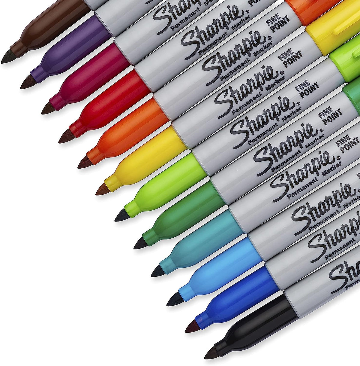 Sharpie Permanent Markers, Color Burst, Ultra Fine Point Set Of 24