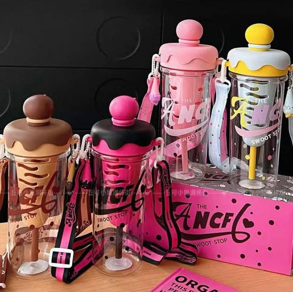 Ice Cream Cone - Water Bottle / Sipper