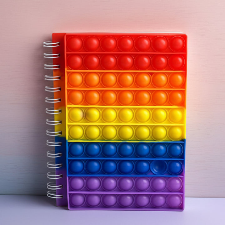 Rainbow Colors Pop It - Journal – BLINGSPOT