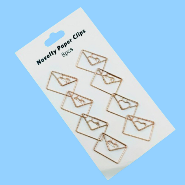 Envelope Rose Gold - Paper Clips